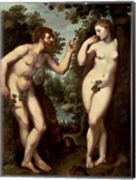Adam and Eve, c.1599 Fine Art Print
