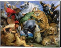 The Tiger Hunt Fine Art Print