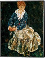 The Artist's wife seated Fine Art Print
