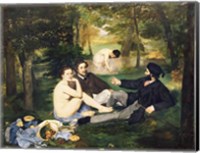 Dejeuner sur l'Herbe, 1863 Fine Art Print