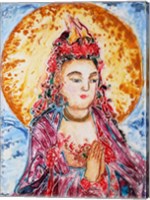 Praying Buddha Fine Art Print