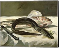 Eel and Red Mullet, 1864 Fine Art Print