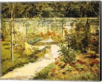 The Bench, The Garden at Versailles Fine Art Print
