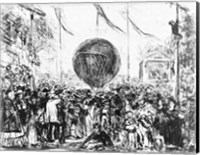 The Balloon, 1862 Fine Art Print