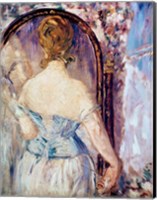 Woman Before a Mirror Fine Art Print