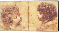 Study of a child's head Fine Art Print