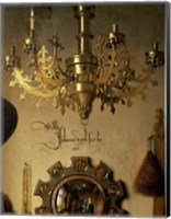 The Arnolfini Marriage (chandelier detail) Fine Art Print