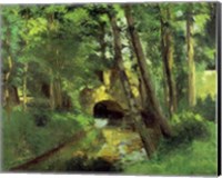 The Little Bridge, Pontoise, 1875 Fine Art Print
