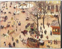 Place du Theatre Francais, 1898 Fine Art Print