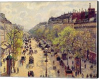 Boulevard Montmartre, Spring, 1897 Fine Art Print