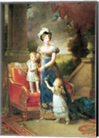 Marie-Caroline de Bourbon Fine Art Print