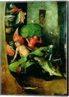 The Last Judgement (Altarpiece): Detail of the Cask Fine Art Print