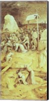 Christ on the Road to Calvary, from the Temptation of St. Anthony triptych Fine Art Print