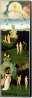 The Haywain: left wing of the triptych depicting the Garden of Eden, c.1500 Fine Art Print
