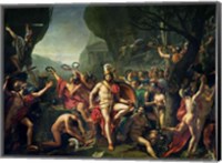 Leonidas at Thermopylae, 480 BC, 1814 Fine Art Print