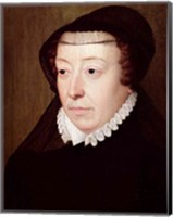 Portrait of Catherine de Medici Fine Art Print