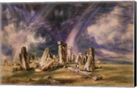 Stonehenge, 1835 Fine Art Print