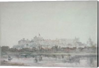 Windsor Castle from the River, 19th century Fine Art Print
