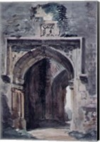 East Bergholt Church: South Archway of the Ruined Tower, 1806 Fine Art Print