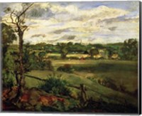 View of Highgate from Hampstead Heath, c.1834 Fine Art Print