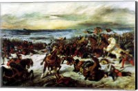 The Death of Charles the Bold at the Battle of Nancy Fine Art Print