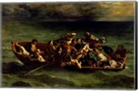 The Shipwreck of Don Juan, 1840 Fine Art Print