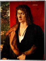 Portrait of Oswolt Krel, 1499 Fine Art Print