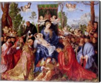 The Festival of the Rosary, 1506 Fine Art Print