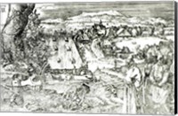 Landscape with Cannon, 1518 Fine Art Print