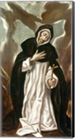 St.Dominic of Guzman Fine Art Print