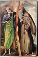 SS. Andrew and Francis of Assisi Fine Art Print