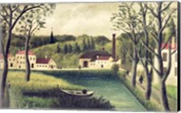 Landscape with a Fisherman Fine Art Print
