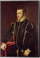 Portrait of Philip II Fine Art Print