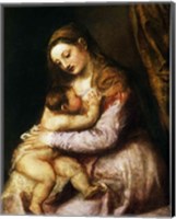 The Virgin and Child Fine Art Print