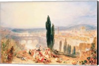 Florence from near San Miniato, 1828 Fine Art Print