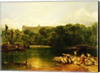 Windsor Castle from the Thames Fine Art Print