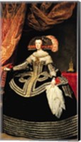 Queen Maria Anna of Austria, 1652 Fine Art Print