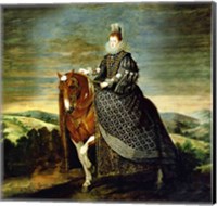 Portrait of Queen Margaret of Austria Fine Art Print