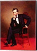 Portrait of Abraham Lincoln Fine Art Print