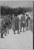 Paul Revere Bringing News to Sullivan Fine Art Print