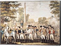 The British Surrendering to General Washington after their Defeat at Yorktown Fine Art Print