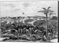'How the Day was Won', Charge of the Tenth Cavalry Regiment at San Juan Hill, Santiago, Cuba Fine Art Print
