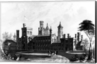 Smithsonian Institution from the South West Fine Art Print