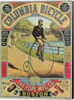 Advertisement for the Columbia Bicycle Fine Art Print