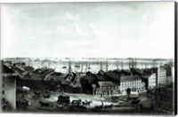 Boston Harbour, 1854 Fine Art Print