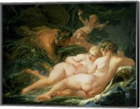 Pan and Syrinx, 1759 Fine Art Print