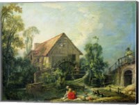 The Mill, 1751 Fine Art Print