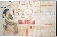 Stela of Princess Nefertiabet Fine Art Print