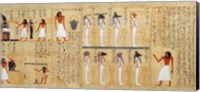 Mythological papyrus of Imenemsaouf Fine Art Print