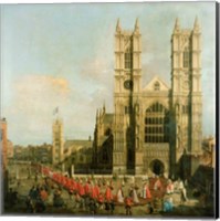 Procession of the Knights of the Bath Fine Art Print